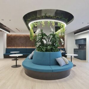 Softseating | banca-corrida curva base solida